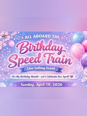 The Power of 10 Speed Train!!
Sunday April 19, 4PM- 7PM(EST)
My slot 5:50-6p CST
